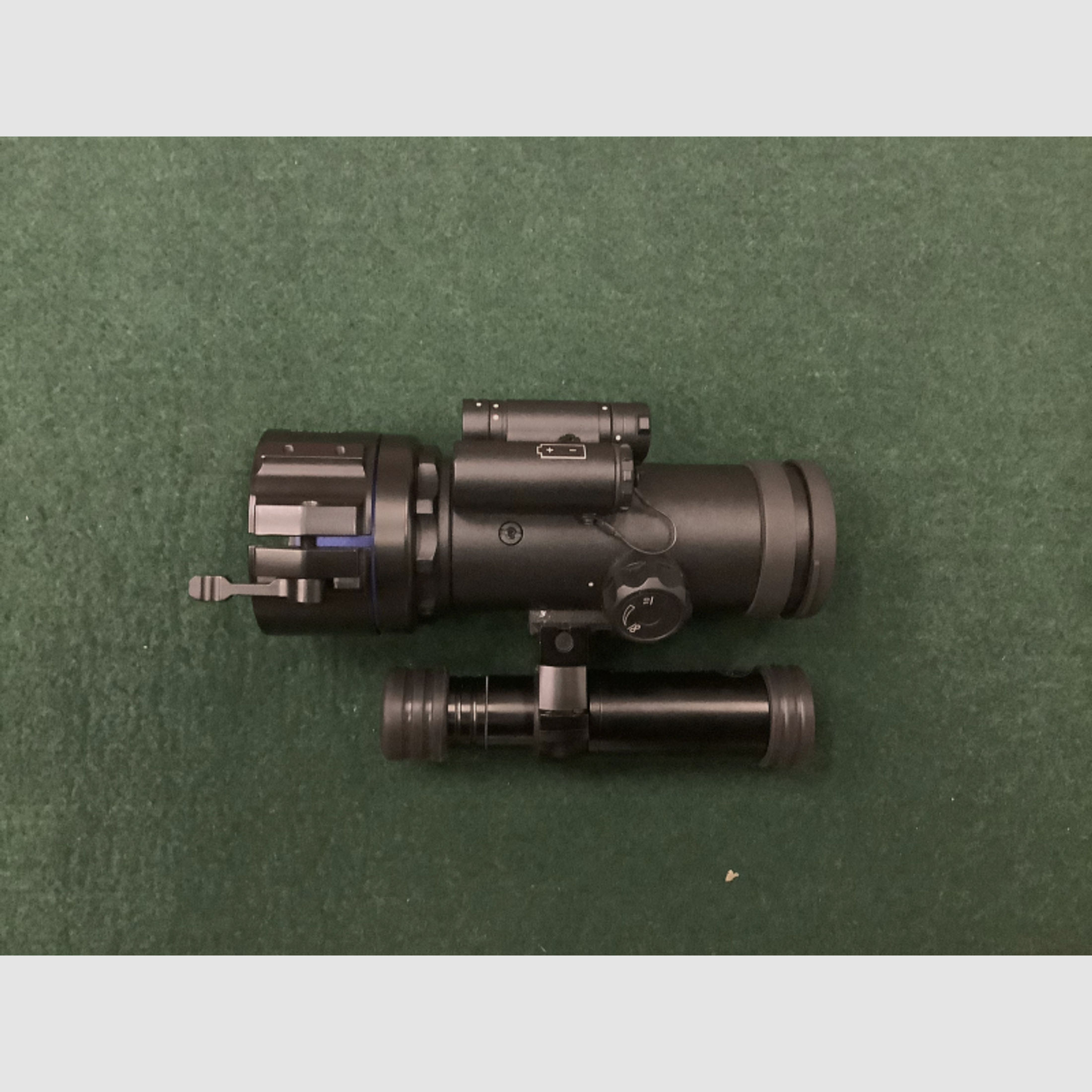 Nachtsichtgerät Night-Lux NV MAU SR mit IR Strahler Laserluchs Gebraucht