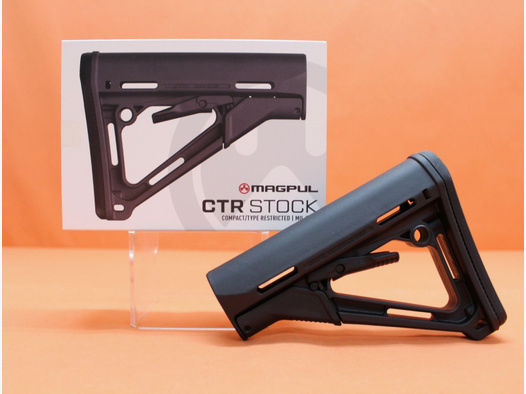 AR-15: Buttstock Magpul CTR (MAG310-BLK) MILSPEC Carbine Stock Polymer Black/ Schubschaft schwarz