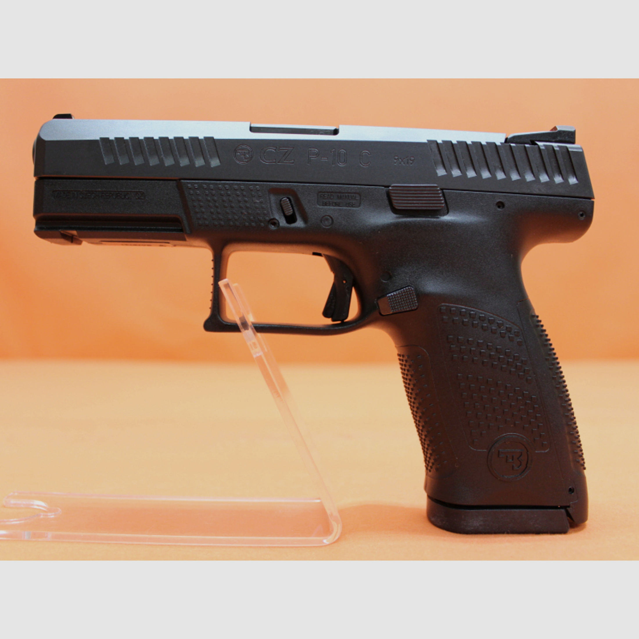 Ha.Pistole 9mmLuger CZUB CZ P-10 C 102mm Lauf/ Polymer-Griffstück/ Reservemagazin (9mmPara/9x19)