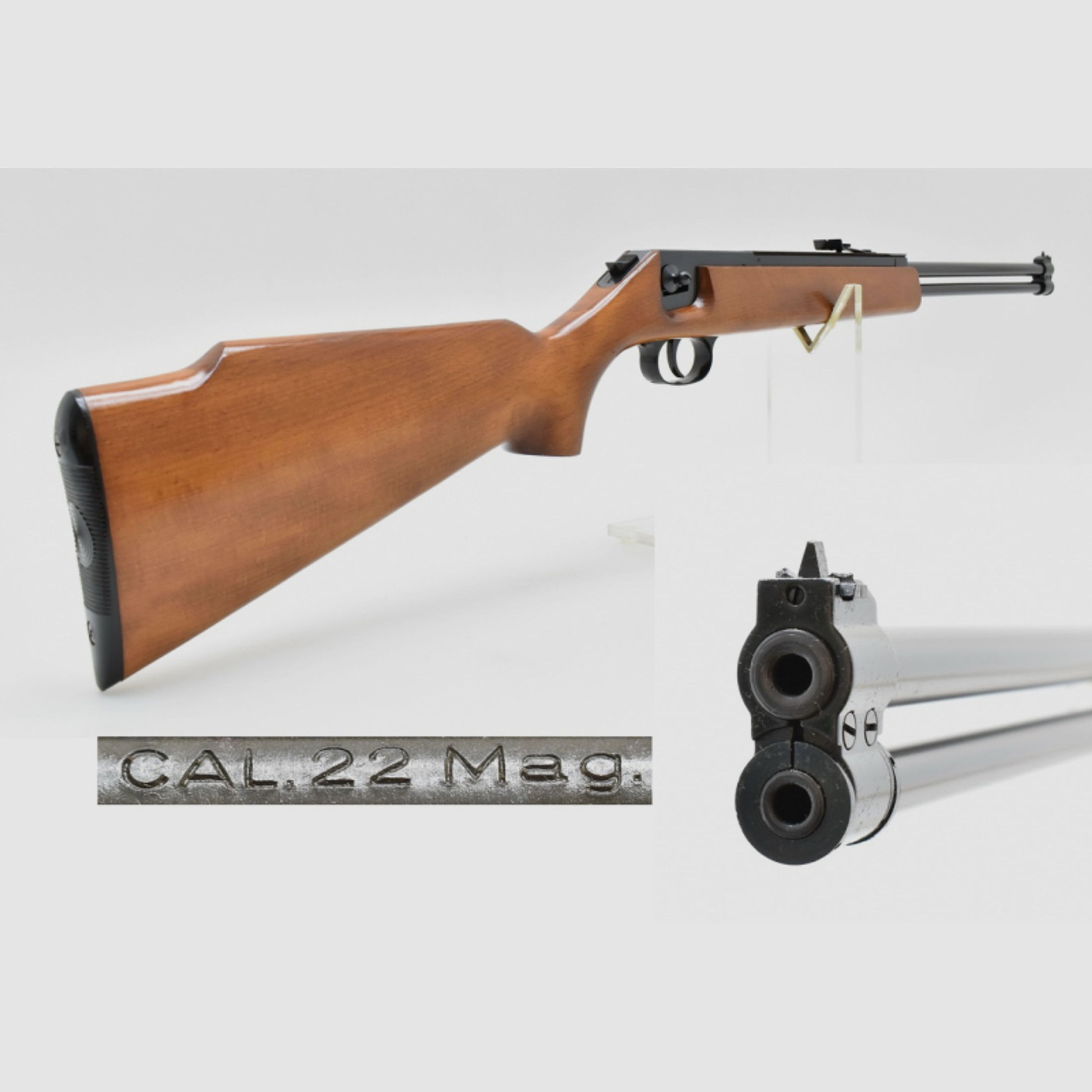 RECK Modell 222 Bockdoppelbüchse / BDB im Kaliber .22 Magnum