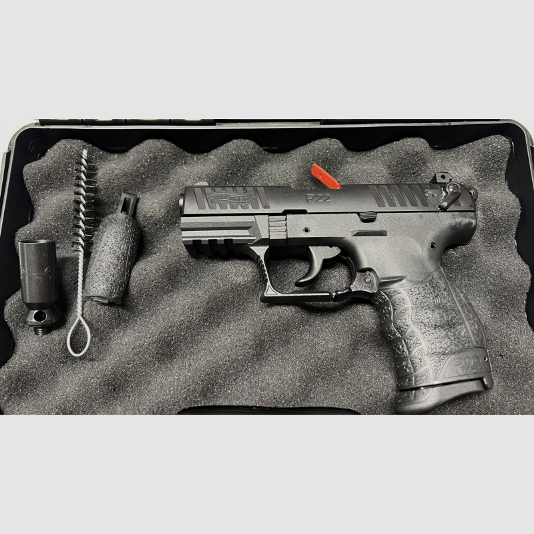 Walther P22Q brüniert Gaspistole