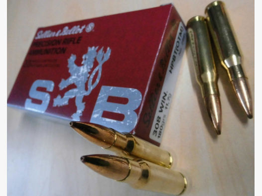 Munition S&B 308win 180gr HPBT Match
