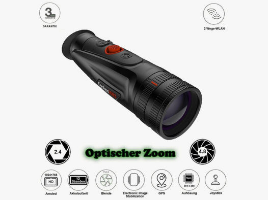 ThermTec Wärmebildkamera Cyclops 350D für Jäger, Outdoor