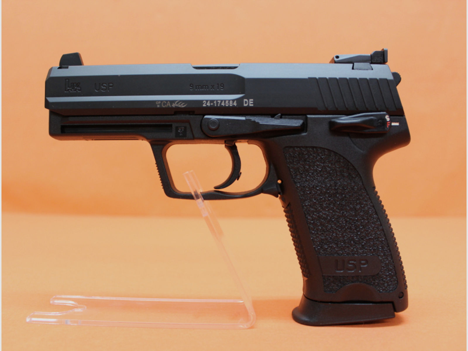 Ha.Pistole 9mmLuger Heckler&Koch/H&K HK USP Custom Sport 108mm Lauf/ Mikrometervisier (9mmPara/9x19)