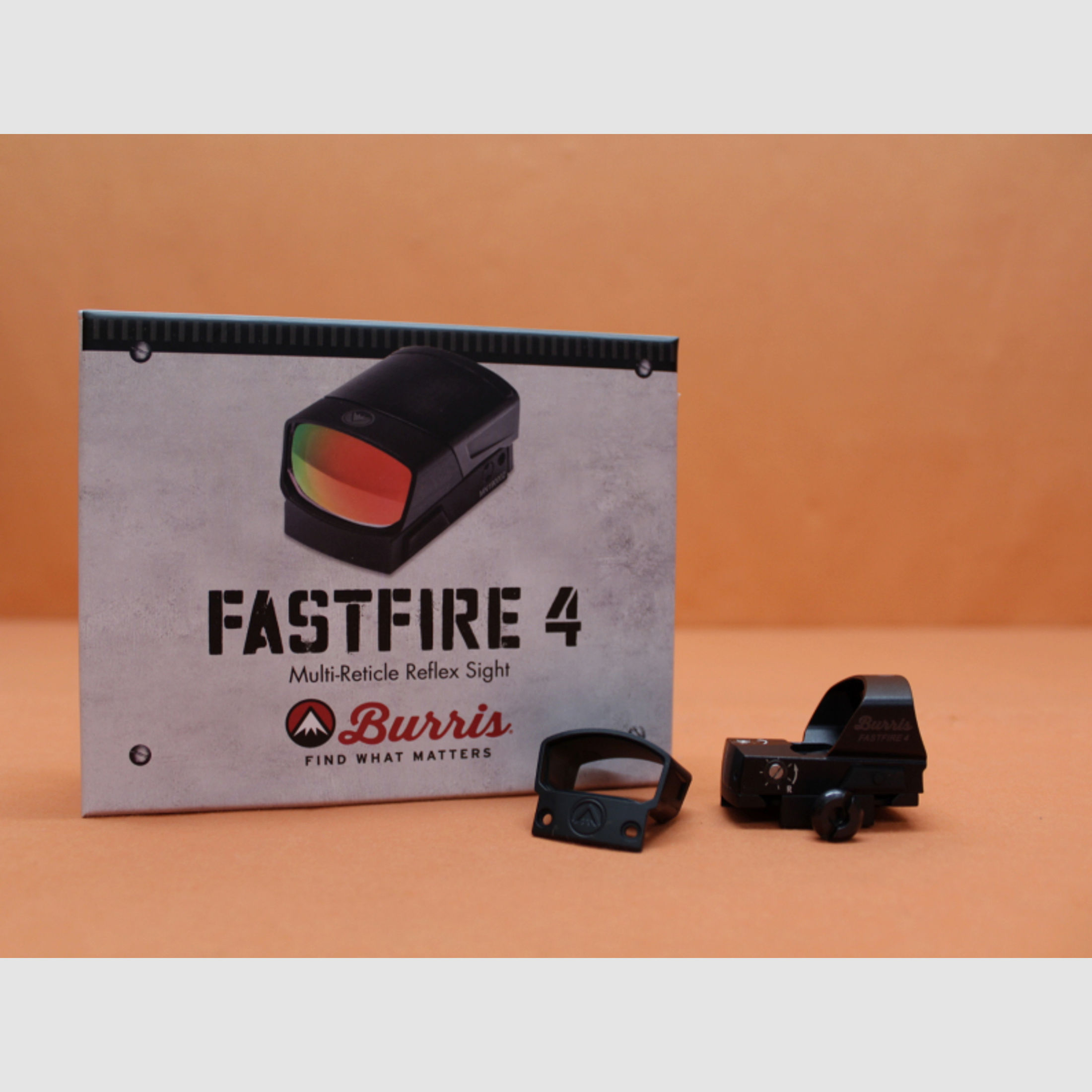 Burris FastFire 4(300259) Leuchtpunktvisier Red Dot Sight 3MOA Dot Multi Reticle/ Weaver-/Picatinny