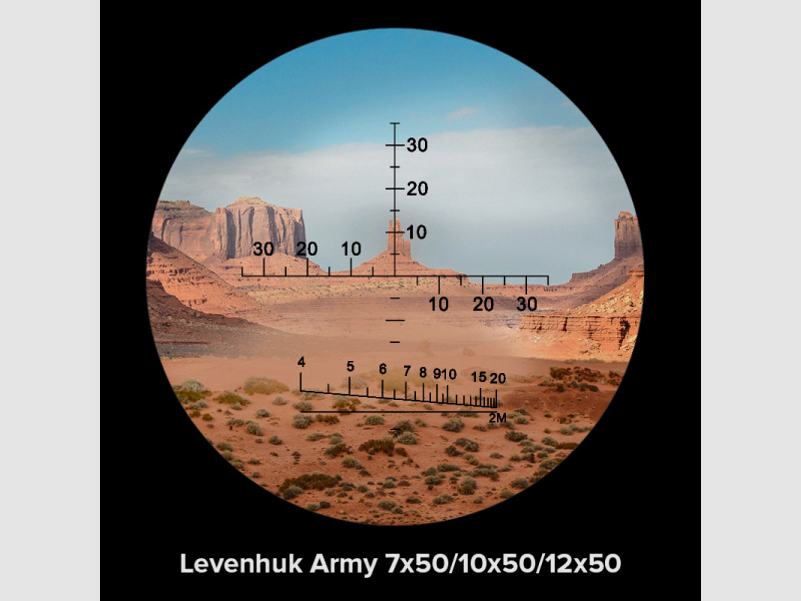Militär Fernglas 12x50 mit Strichplatte, für Jäger, Militär, Airsoft und Outdoor, olive