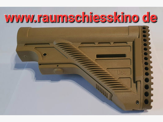 HK MR 308 A3 SCHULTERSTÜTZE - SLIMLINE - RAL 8000 - HK MR308 - HK G28 Z - HK 417