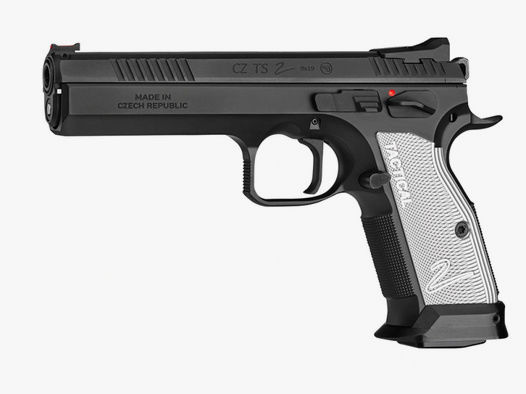CZ Sportpistole TS 2 SILVER silber | 9mm Luger 9x19 | SA-Abzug 3x20-Schuss IPSC-Standard 134mm Lauf