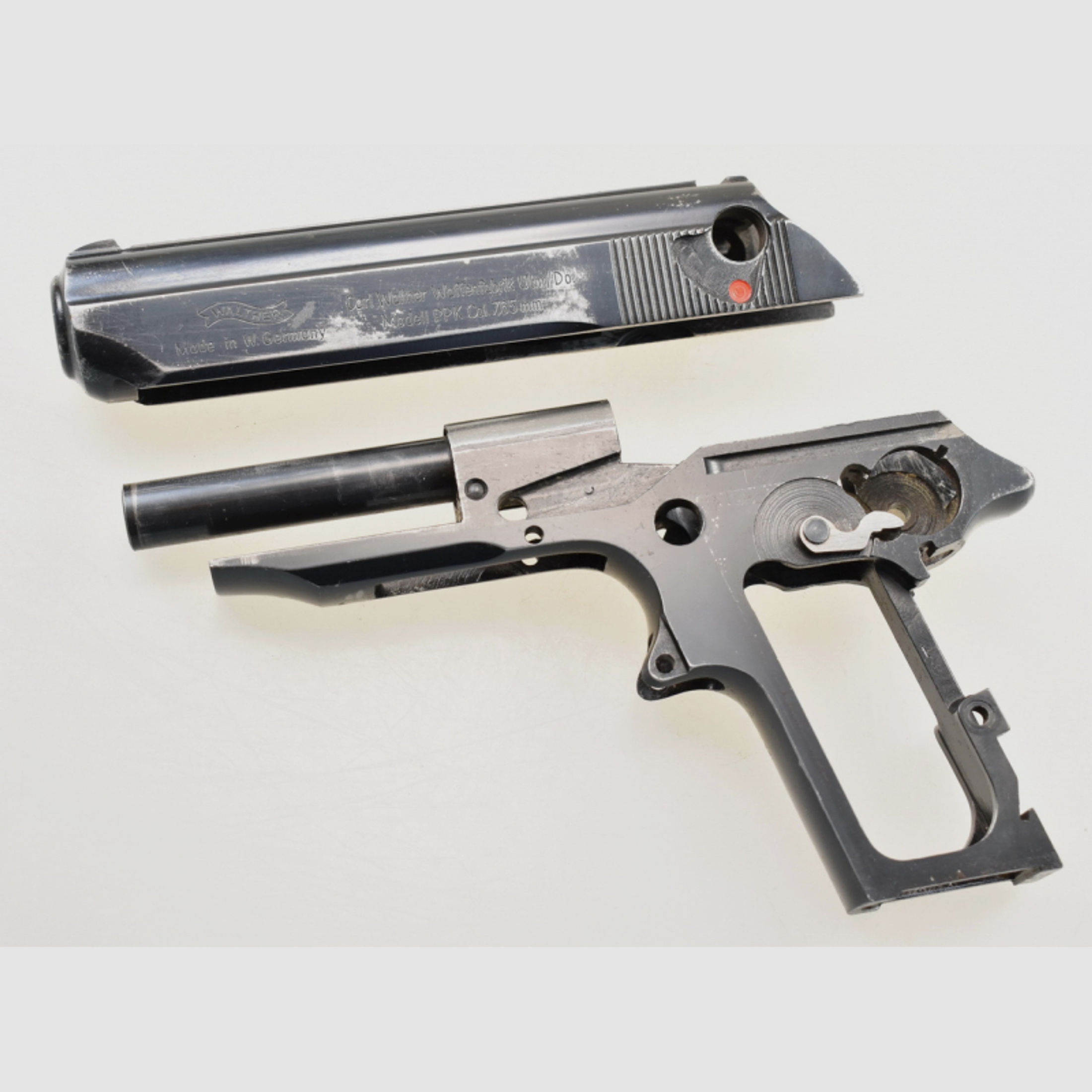 WALTHER / ULM Pistole Modell PPK im Kaliber 7,65mm Browning