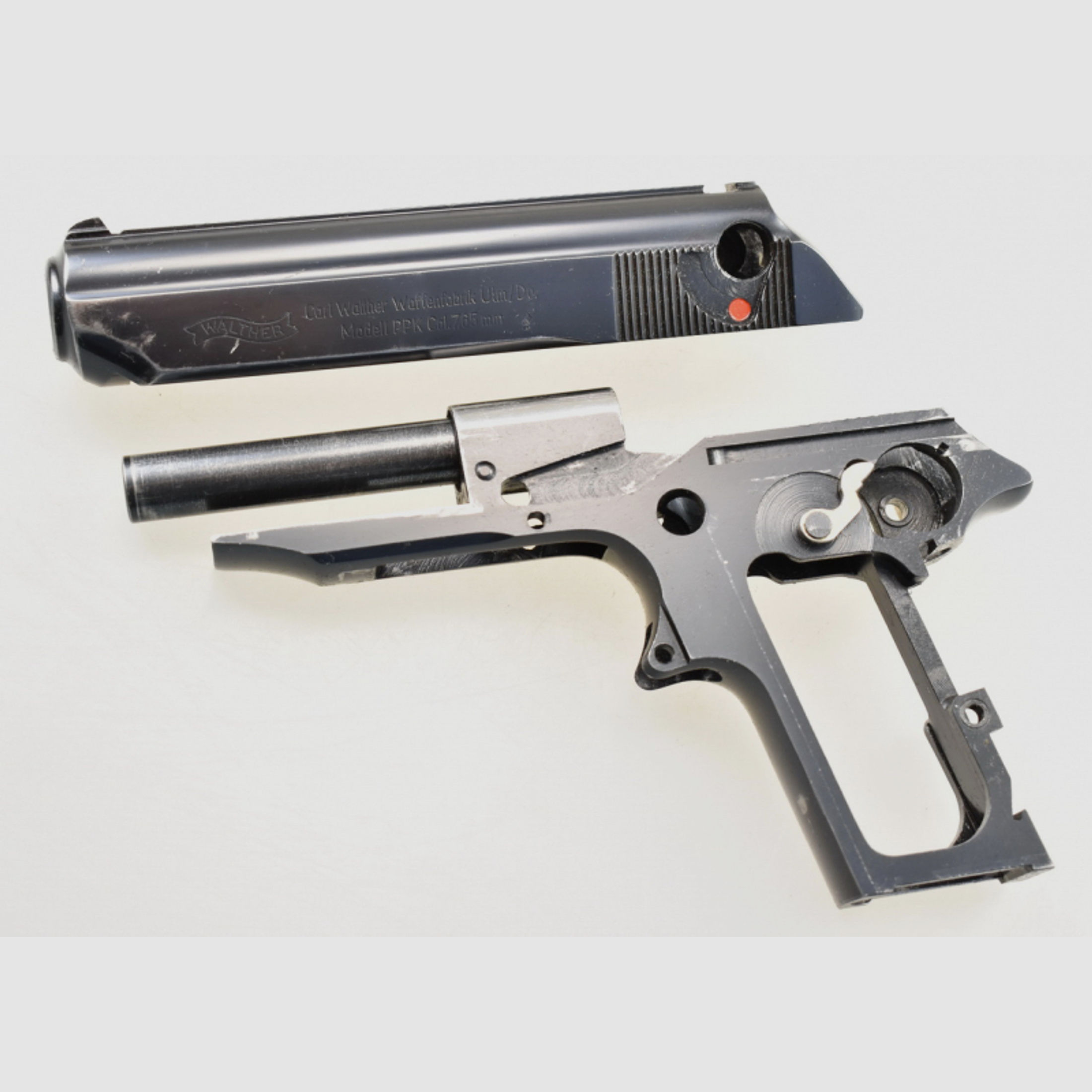 WALTHER / ULM Pistole Modell PPK im Kaliber 7,65mm Browning