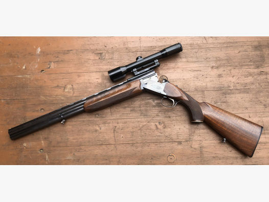 Bockdoppelbüchse Winchester .45-70 .45/70Gov Zeiss 1,5-6x36