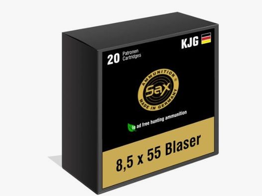 Blaser Büchsenpatrone 8,5x55 KJG 9,0g/139grs.