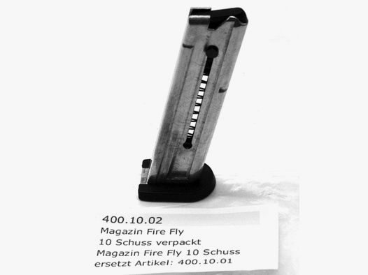 1 x Original GSG Firefly 10 Schuss Ersatzmagazin .22 l.r. lfb KK für Kleinkaliber Pistole
