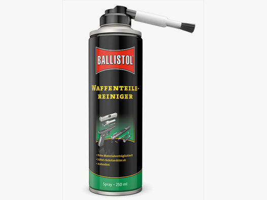 Ballistol WaffenTeileReiniger 250ml Spray #23752 | Reinigen Entfetten Materialschonend mit Pinsel !