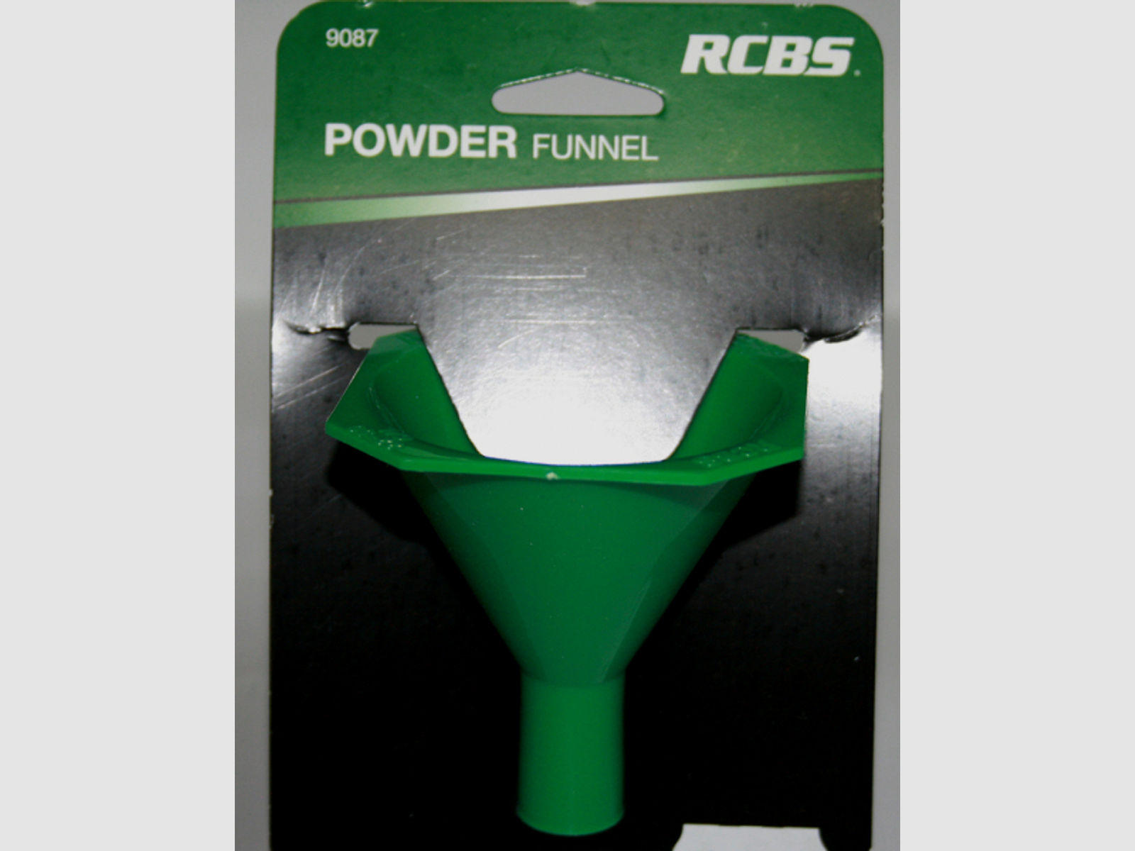 RCBS 9087 Powder Funnel | Pulverfülltrichter mit großem Auslauf | für Kaliber .22 - .45