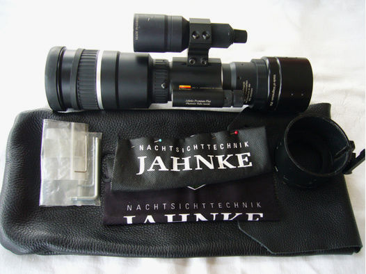 Jahnke Nachtsicht-Vorsatzgerät DJ 8 NSV 1x56 Premium Plus mit Infrarot Strahler