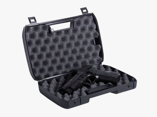 GSG Pistolen Koffer MEDIUM - Transportbehältnis Kurzwaffe Pistole Revolver 29cm x 18cm abschließbar