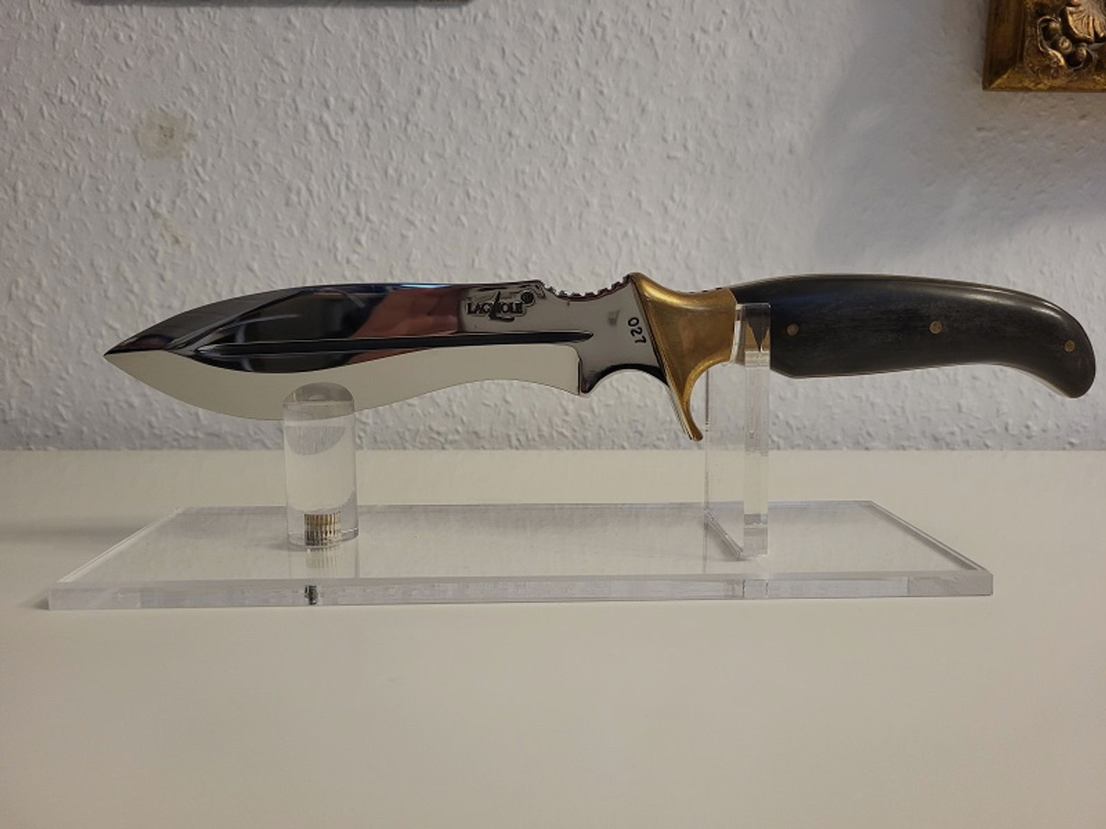 Laguiole Jagdmesser Virgilio Munoz Chasse Nr. 027 Kampfmesser Jagdnicker Messer