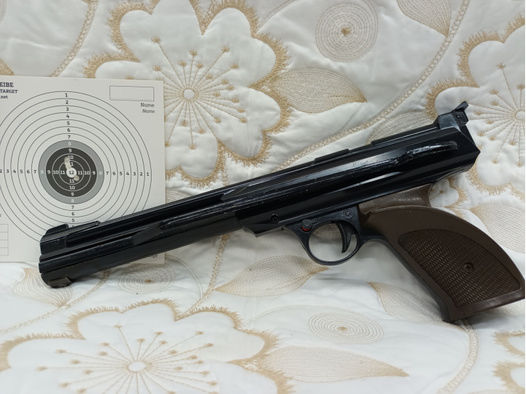 LUPI Daisy 717 Matchpistole LP Luftpistole Pistole 4,5mm Diabolo Seitenspanner - DICHTUNGEN ALLE NEU