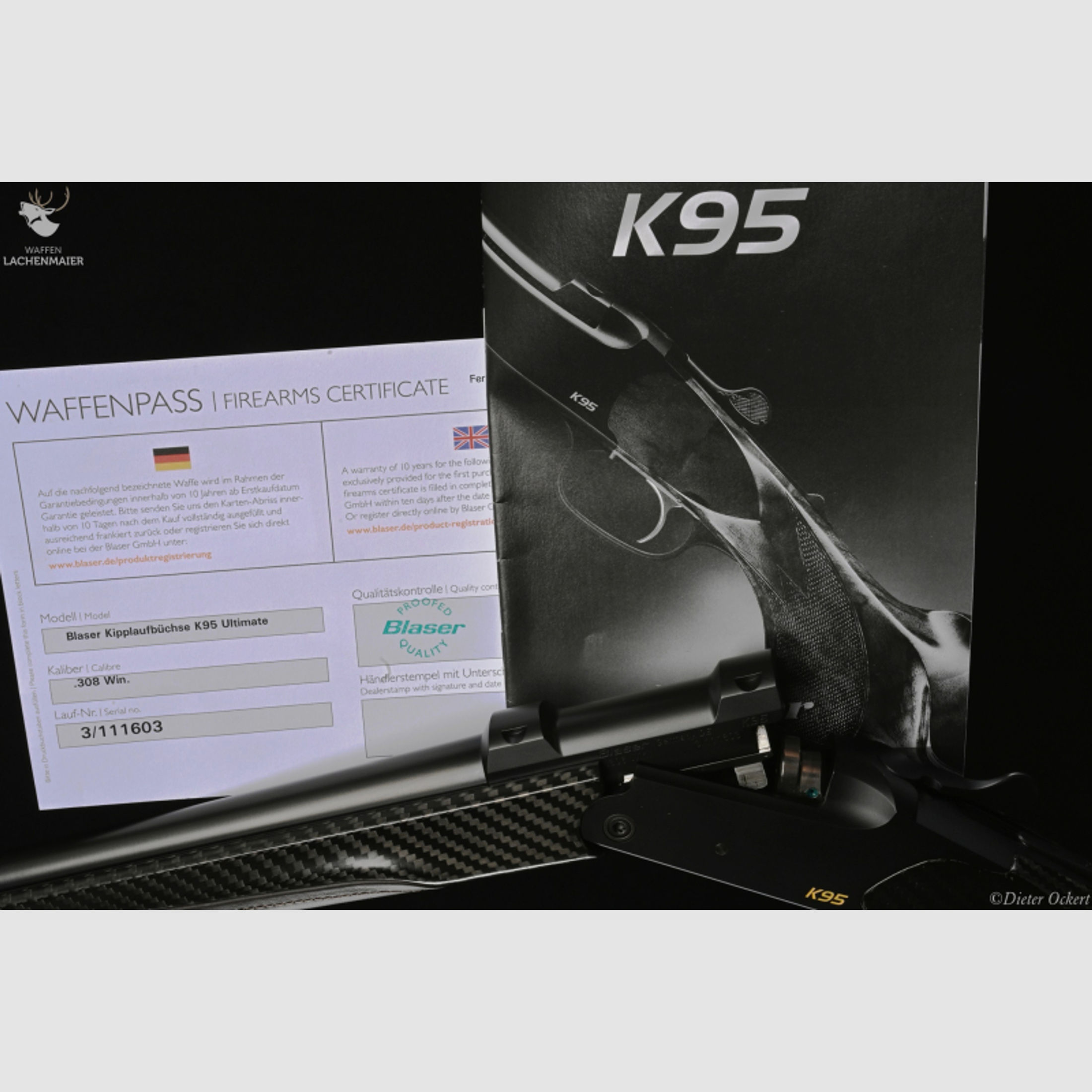 Blaser K95 Ultimate Carbon Kaliber .308Win Neuwertig aus 2021