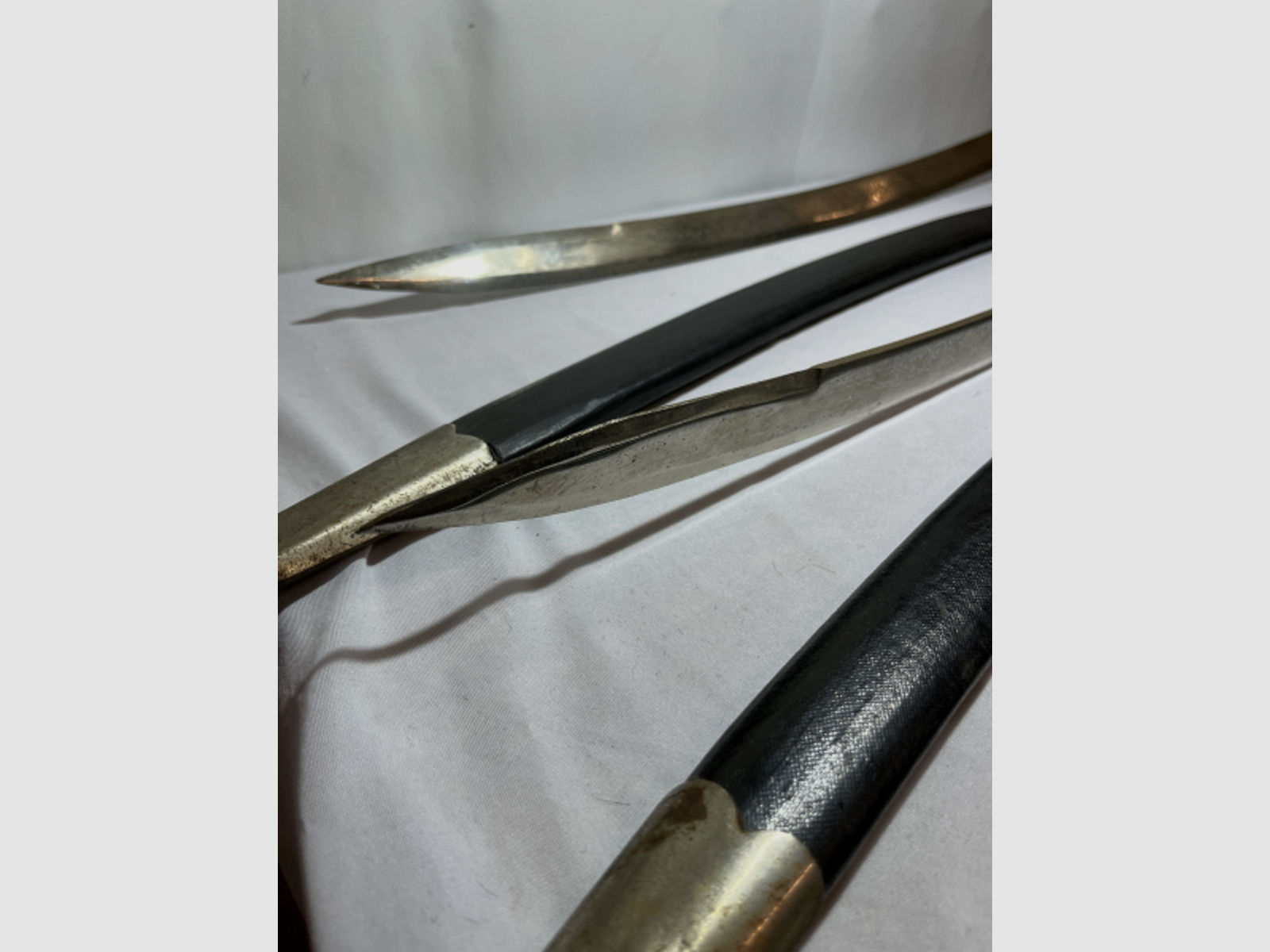 2x Antike Vintage Säbel Schwerter Deko Piraten Optik Säbel Messer 91cm