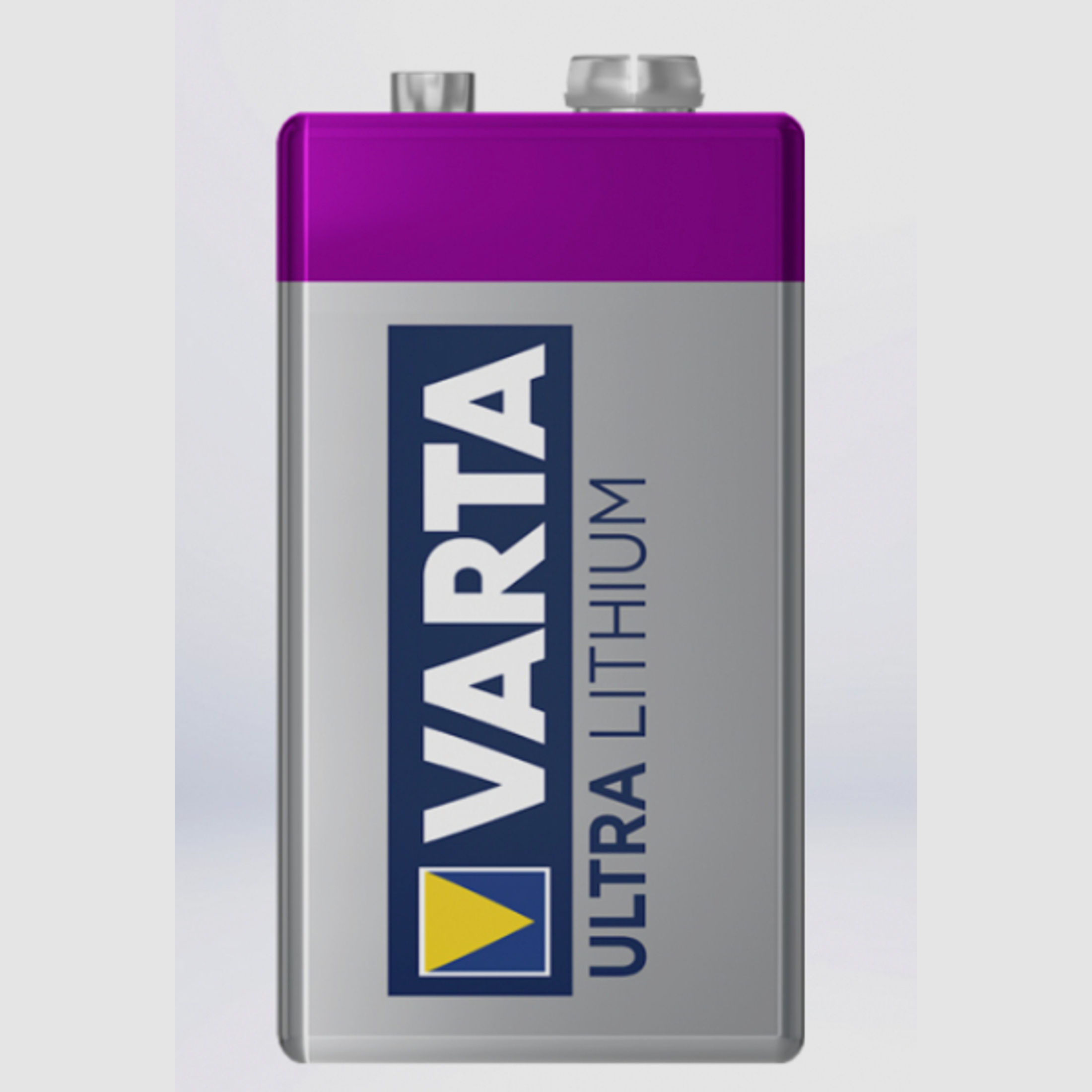 1x VARTA E-Block #6122 Professional Lithium Batterie 9V Block > Taschenlampe; Rauchmelder, Funkgerät