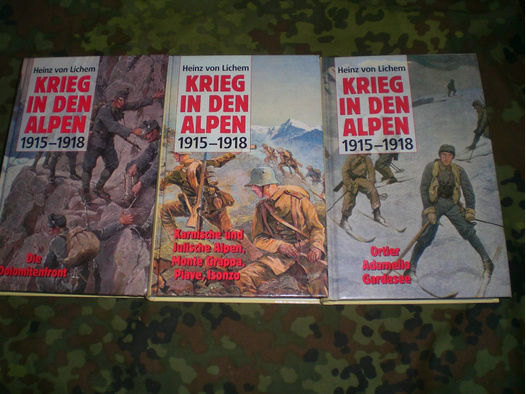 Antiquarisches Buch: Krieg in den Alpen