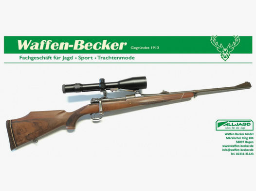Repetierbüchse FN-Browning Mod. 98 Jagd Kal. 9,3x62 + ZF Docter 3-12x56 Abs. 4-0