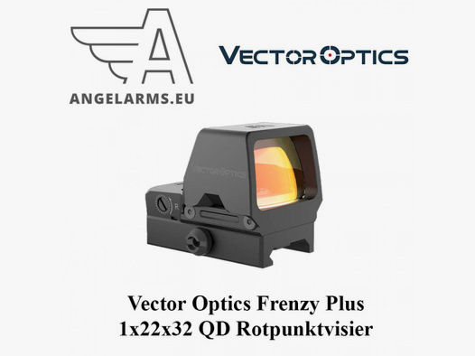 Vector Optics Frenzy Plus 1x22x32 QD Rotpunktvisier www.angelarms.eu