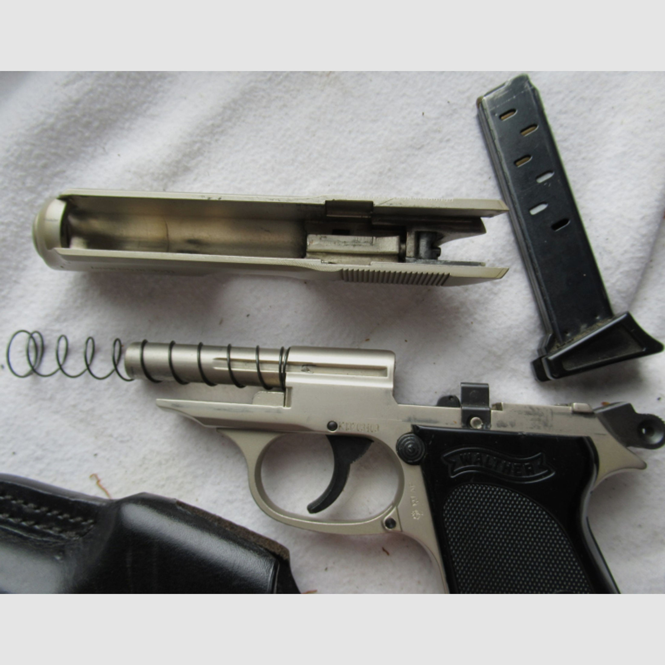 Rarität Pistole Walther PPK cal.315 k. PTB585