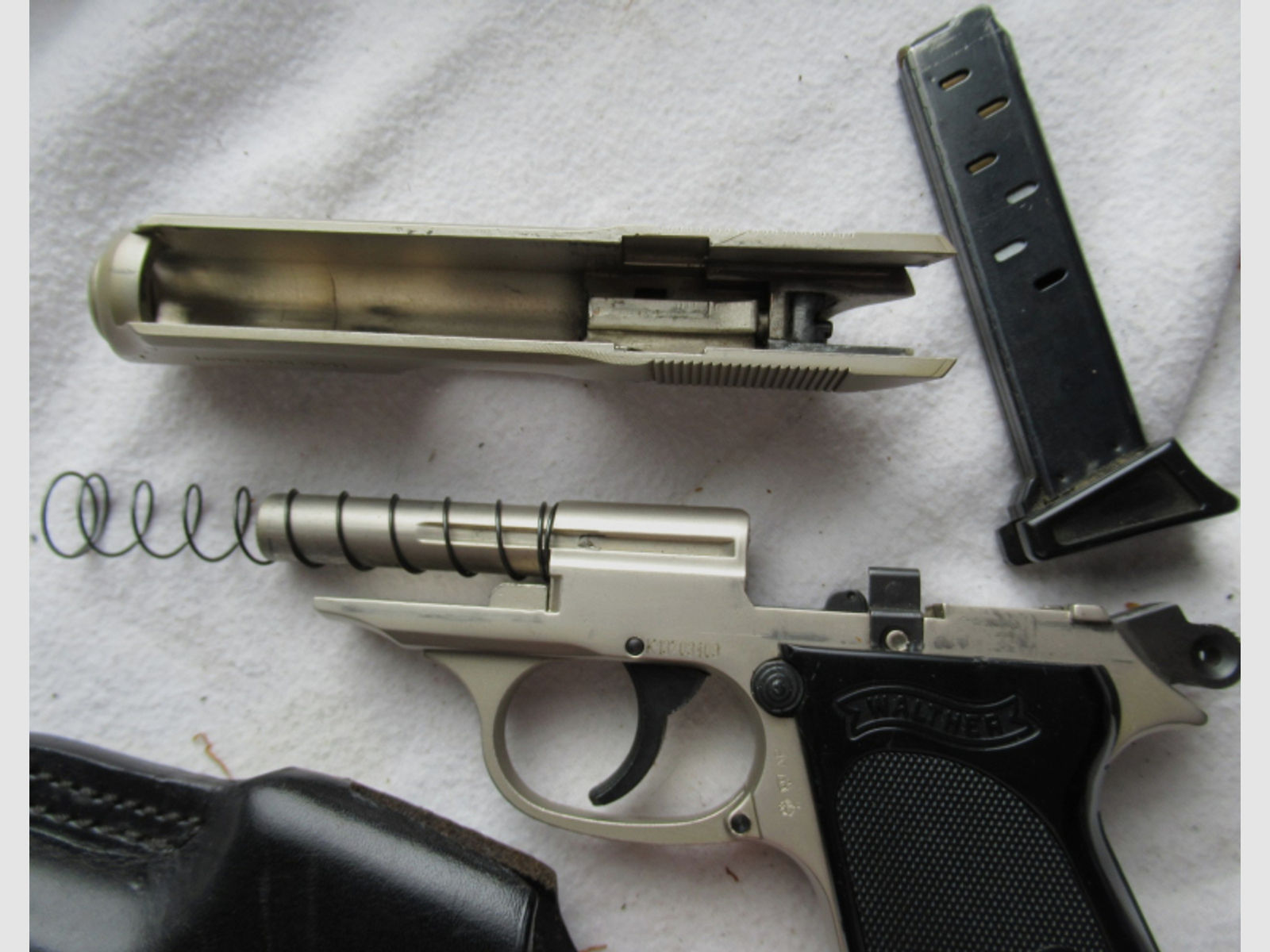 Rarität Pistole Walther PPK cal.315 k. PTB585