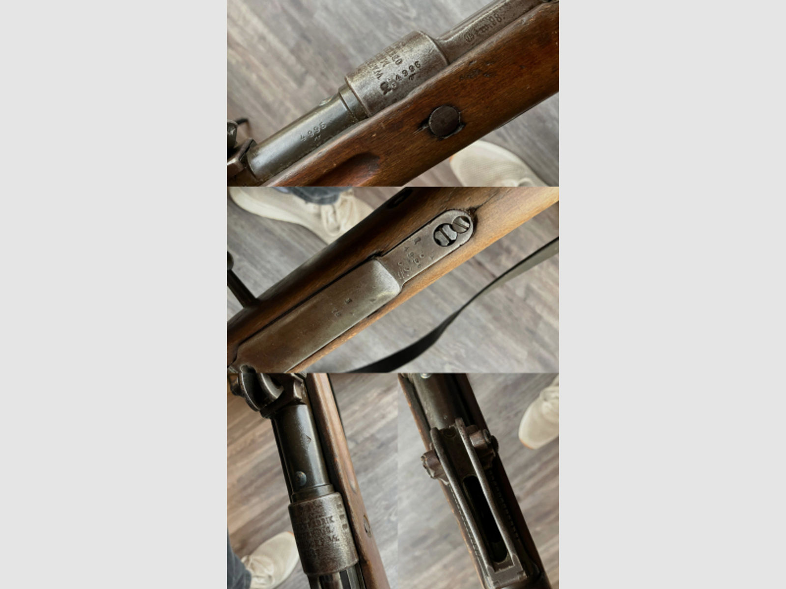 Repetierbüchse Gewehr 98 G98 1917 Waffenfabrik Mauser Oberndorf Salut