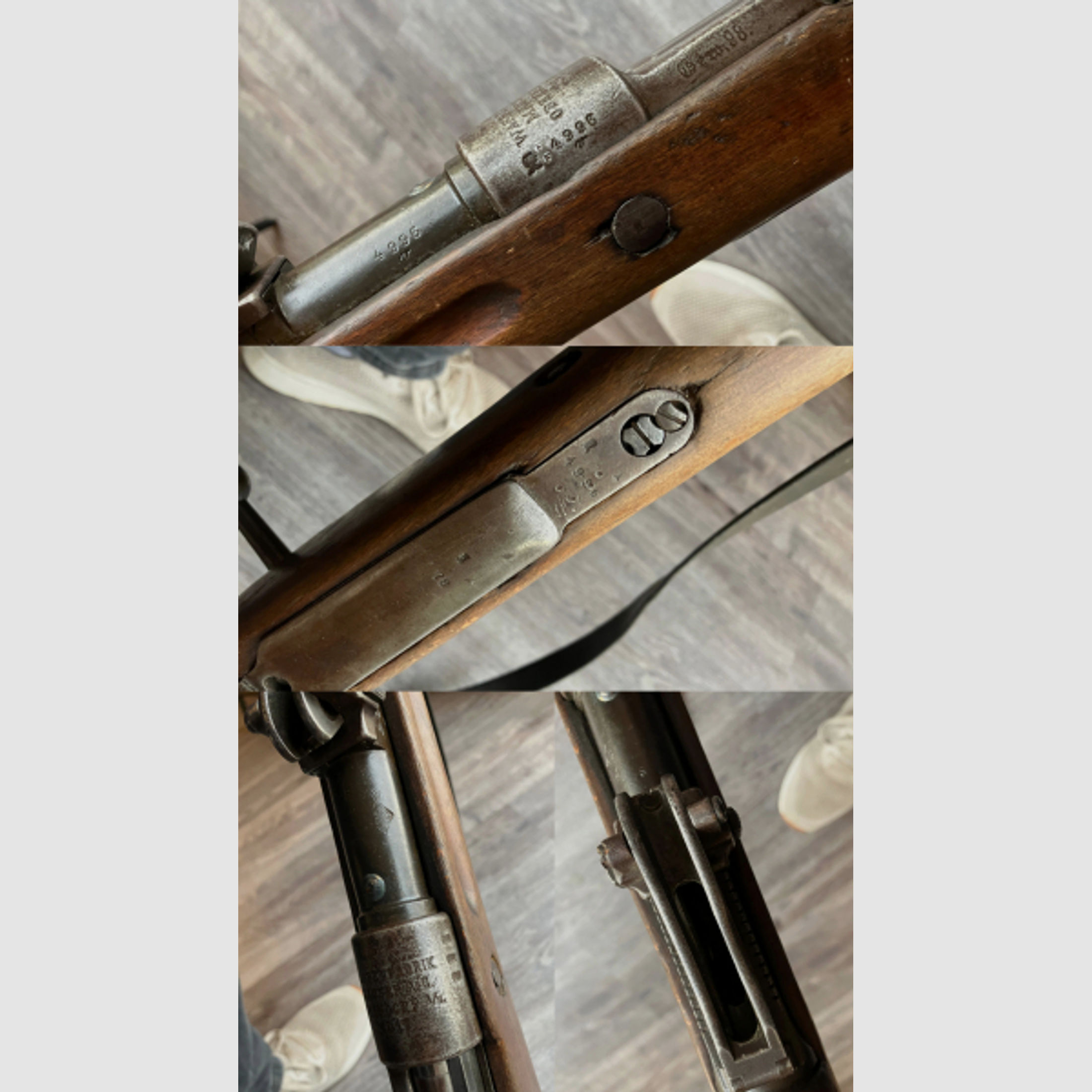 Repetierbüchse Gewehr 98 G98 1917 Waffenfabrik Mauser Oberndorf Salut