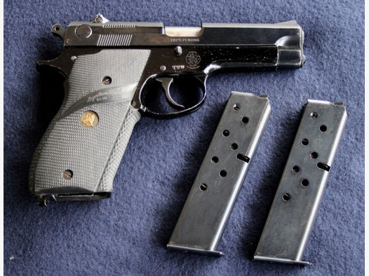 Pistole Smith & Wesson Mod. 39, Kal.9mm Luger