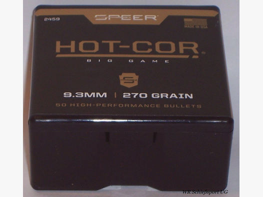 50St. SPEER 9,3mm(.366Dia.) - 270 - Hot Core-SP -#2459 - Versand ab 6,00EUR