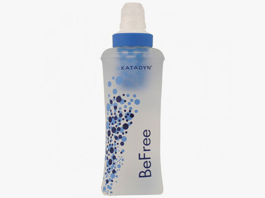 1 x Wasserfilter Katadyn BeFree 0,6L > kompakter faltbarer Trinkbehälter | Bakterienfilter nur 59g