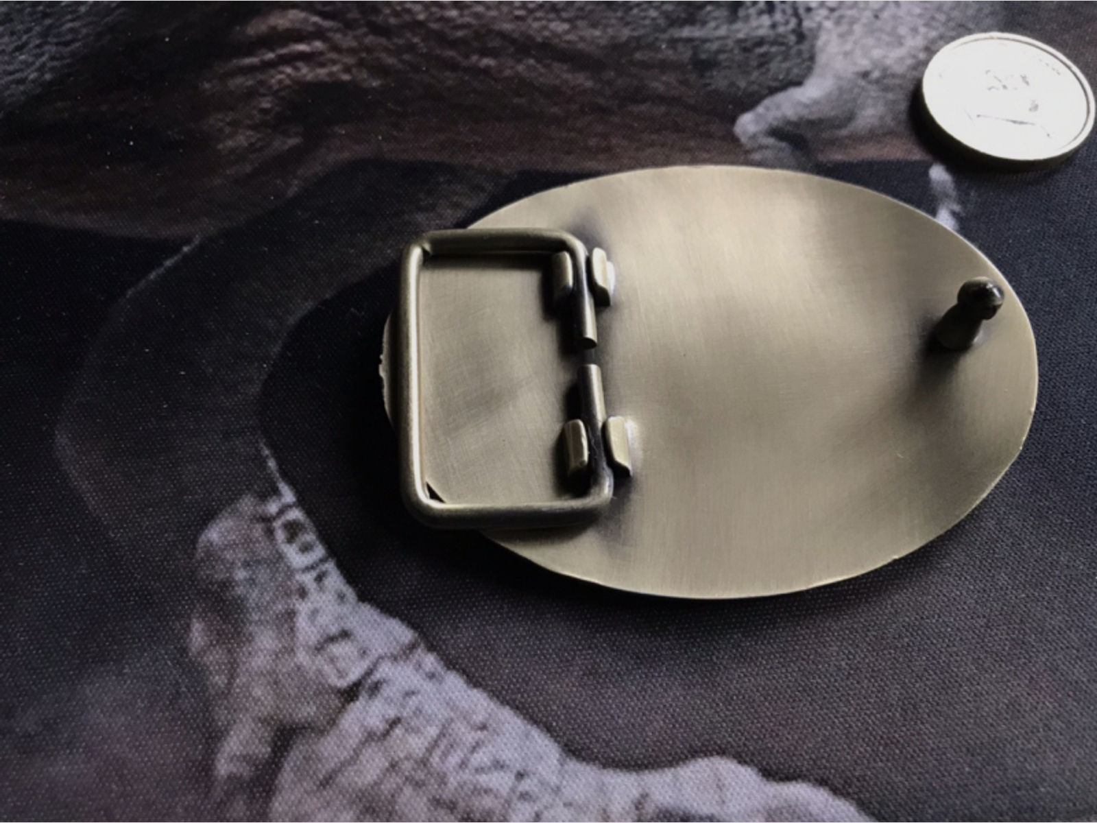 Gürtelschnalle, Belt Buckle, Colt, Logo, solid brass