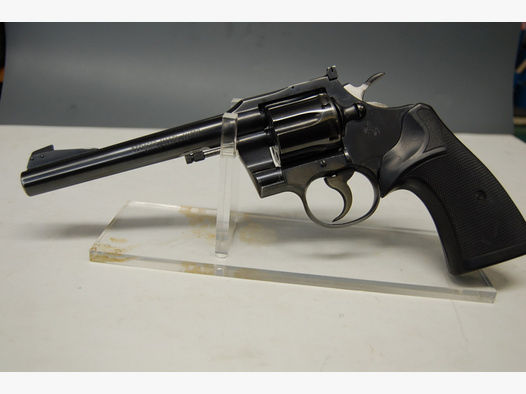 Colt Revolver Officers Match Kal 22lr 6" Lauf wie Neu aus Sammlung Hersteller Colt!!