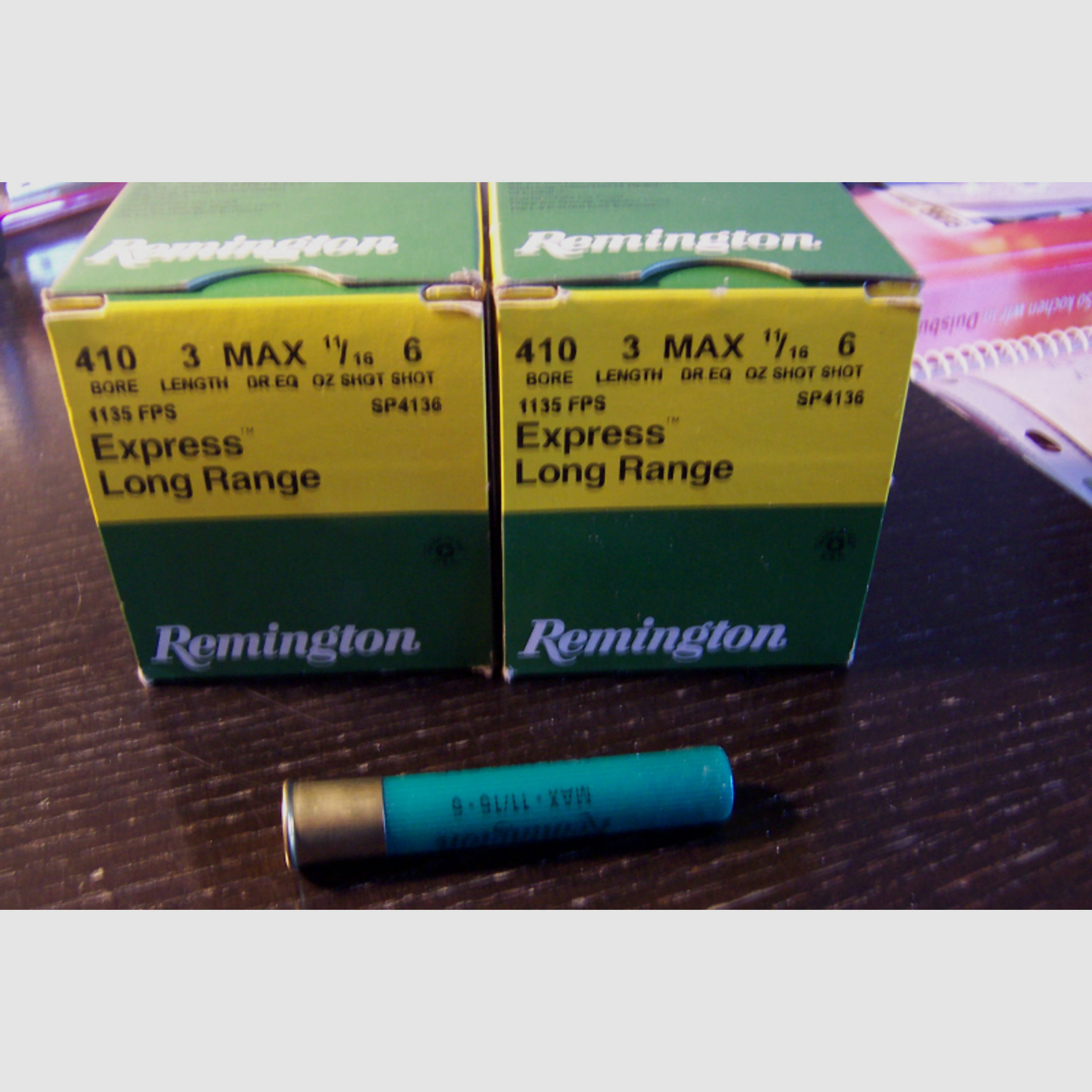 43 Stück Remington Express Long Range Kaliber 410 Nr.6