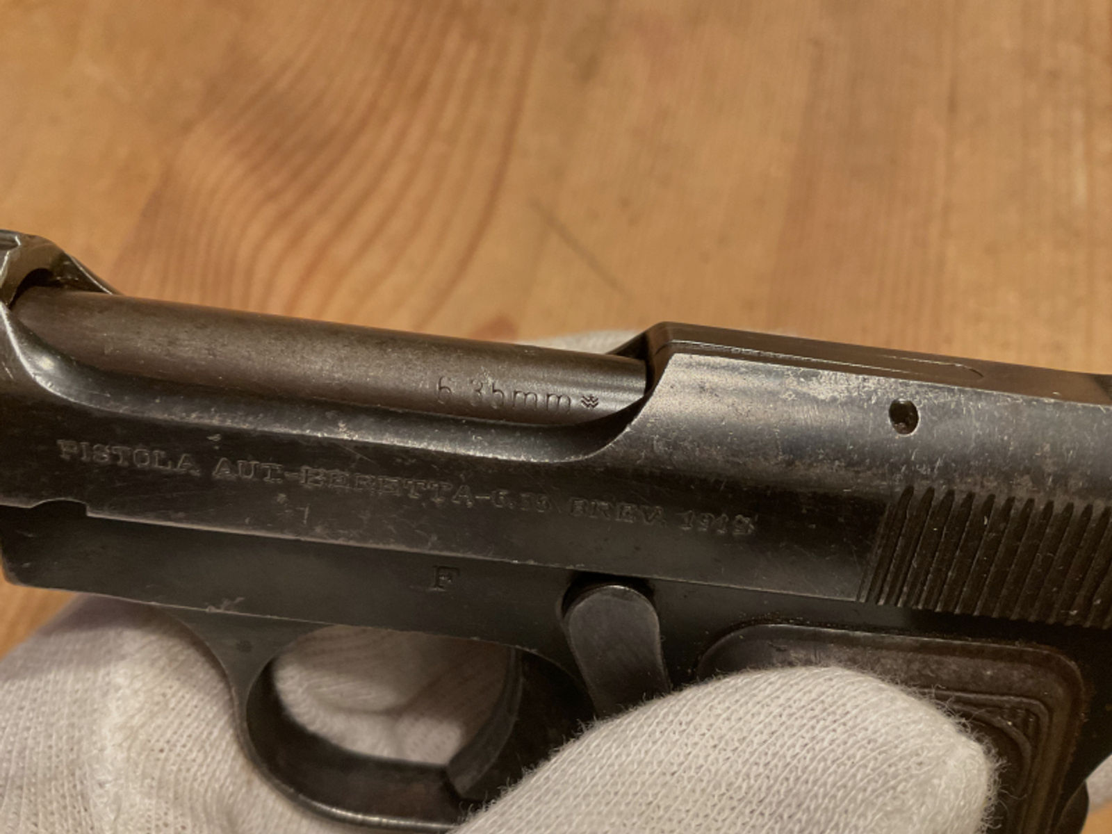Pistole Beretta Mod.1919 im Kaliber 6,35mmBrowning SNR 105847