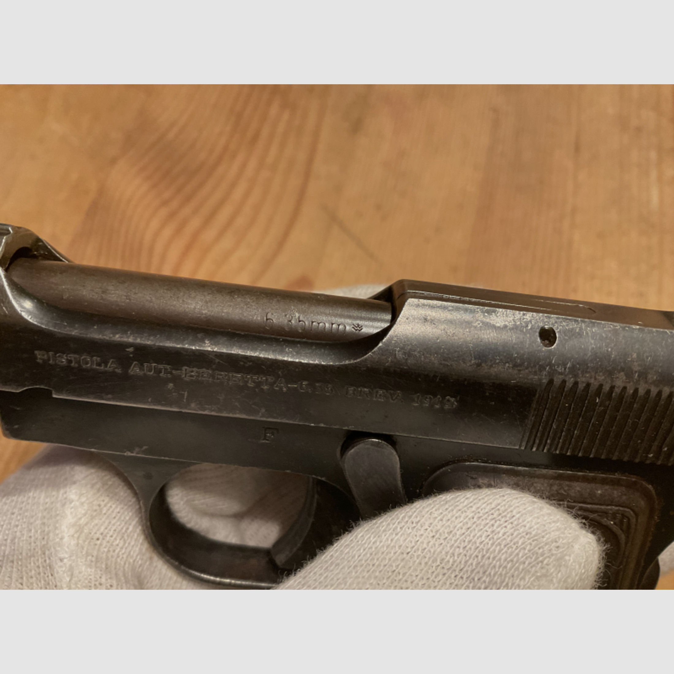 Pistole Beretta Mod.1919 im Kaliber 6,35mmBrowning SNR 105847