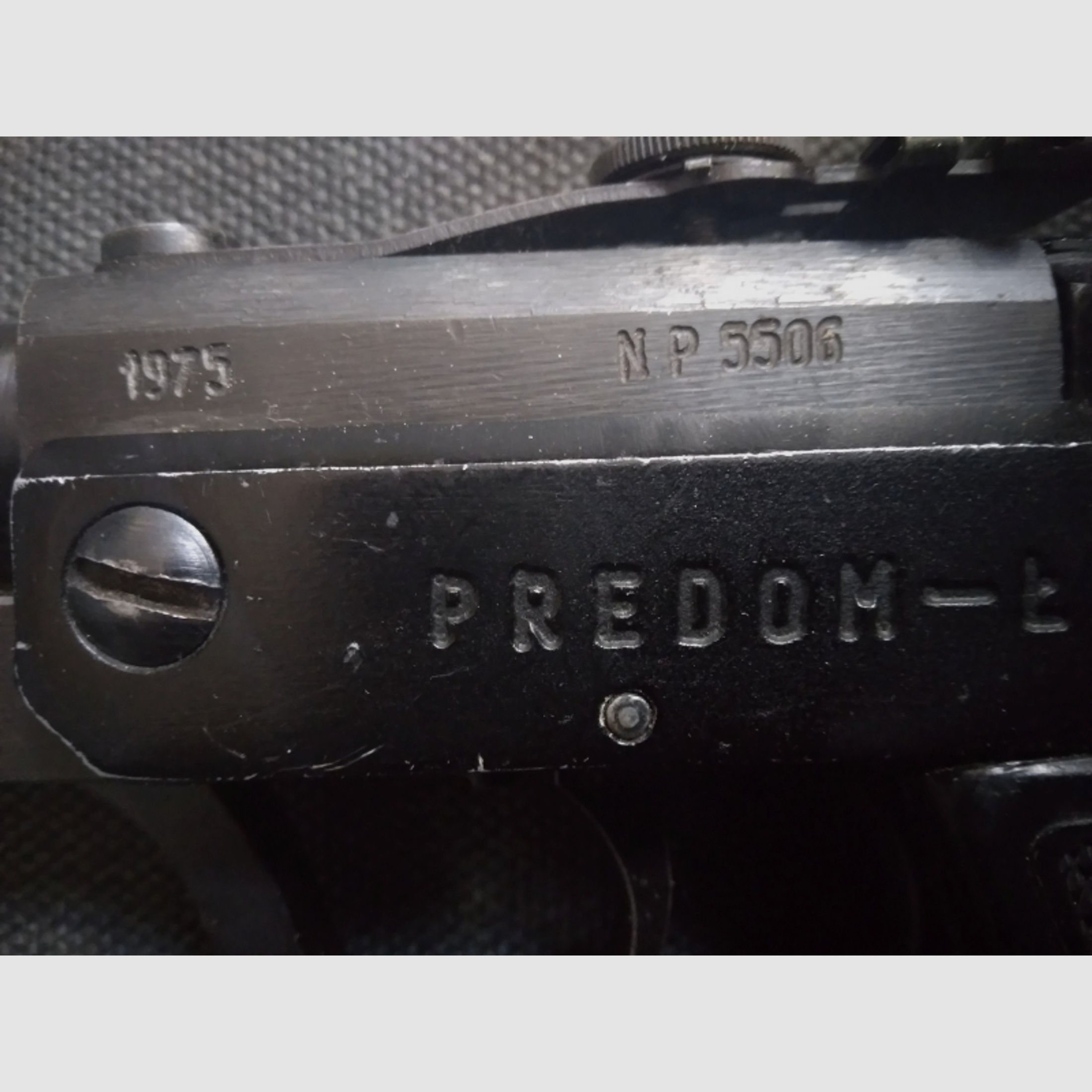 Luftpistole Predom Lucznik 4,5mm walther LP53 Nachbau