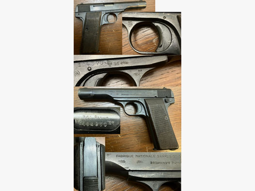 Halbautomatische Pistole FN Mod. 10/22 Kal.7,65mm Browning Wehrmacht