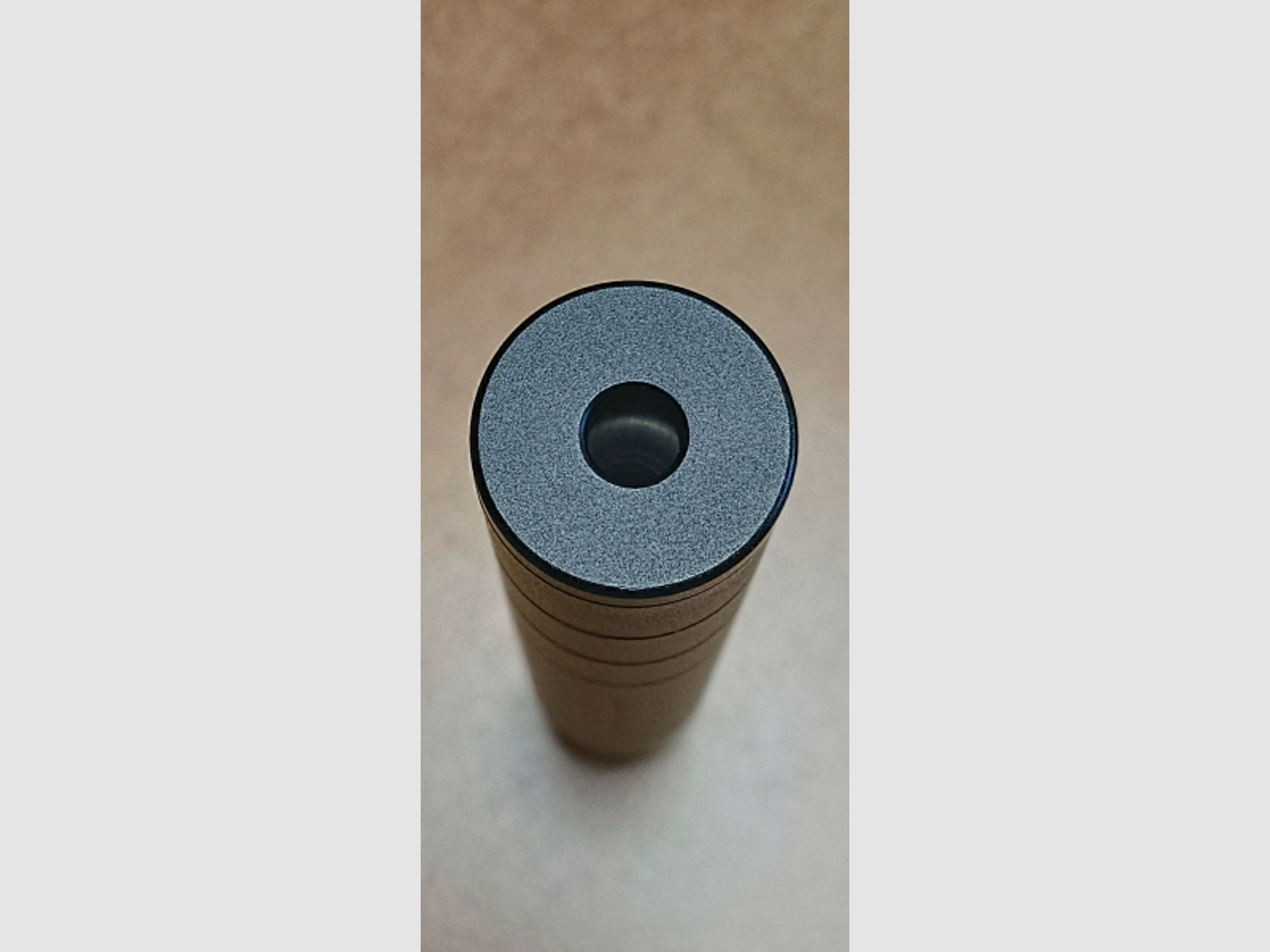 Schalldämpfer, Korpus eloxiertes Aluminium, bis Kaliber 5,5mm