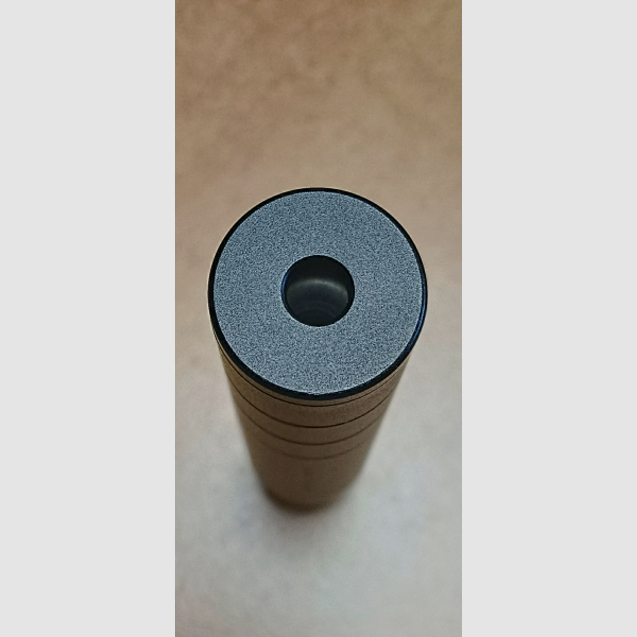 Schalldämpfer, Korpus eloxiertes Aluminium, bis Kaliber 5,5mm