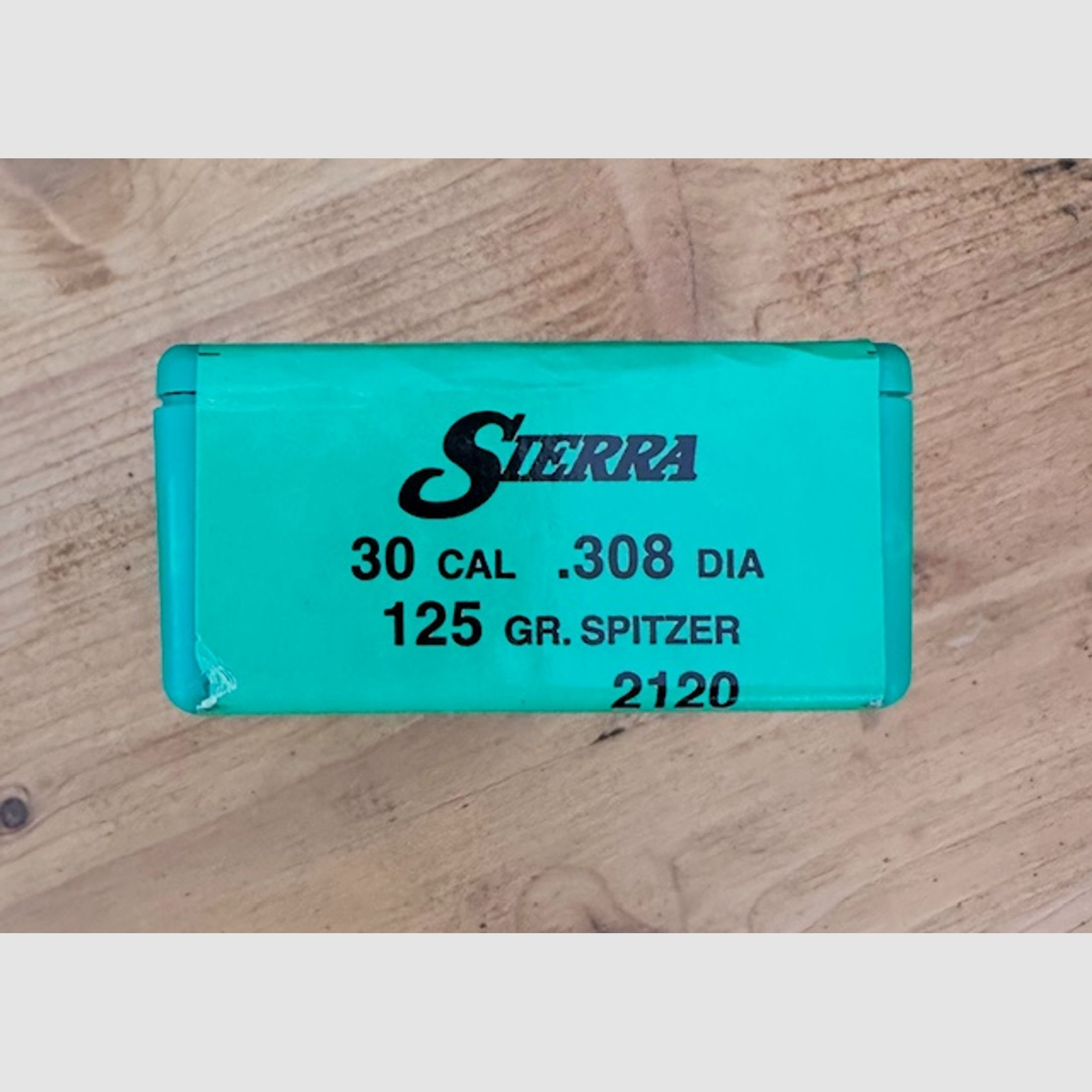 Sierra Geschosse 30cal. .308 125gr. Spitzer (100 St.)