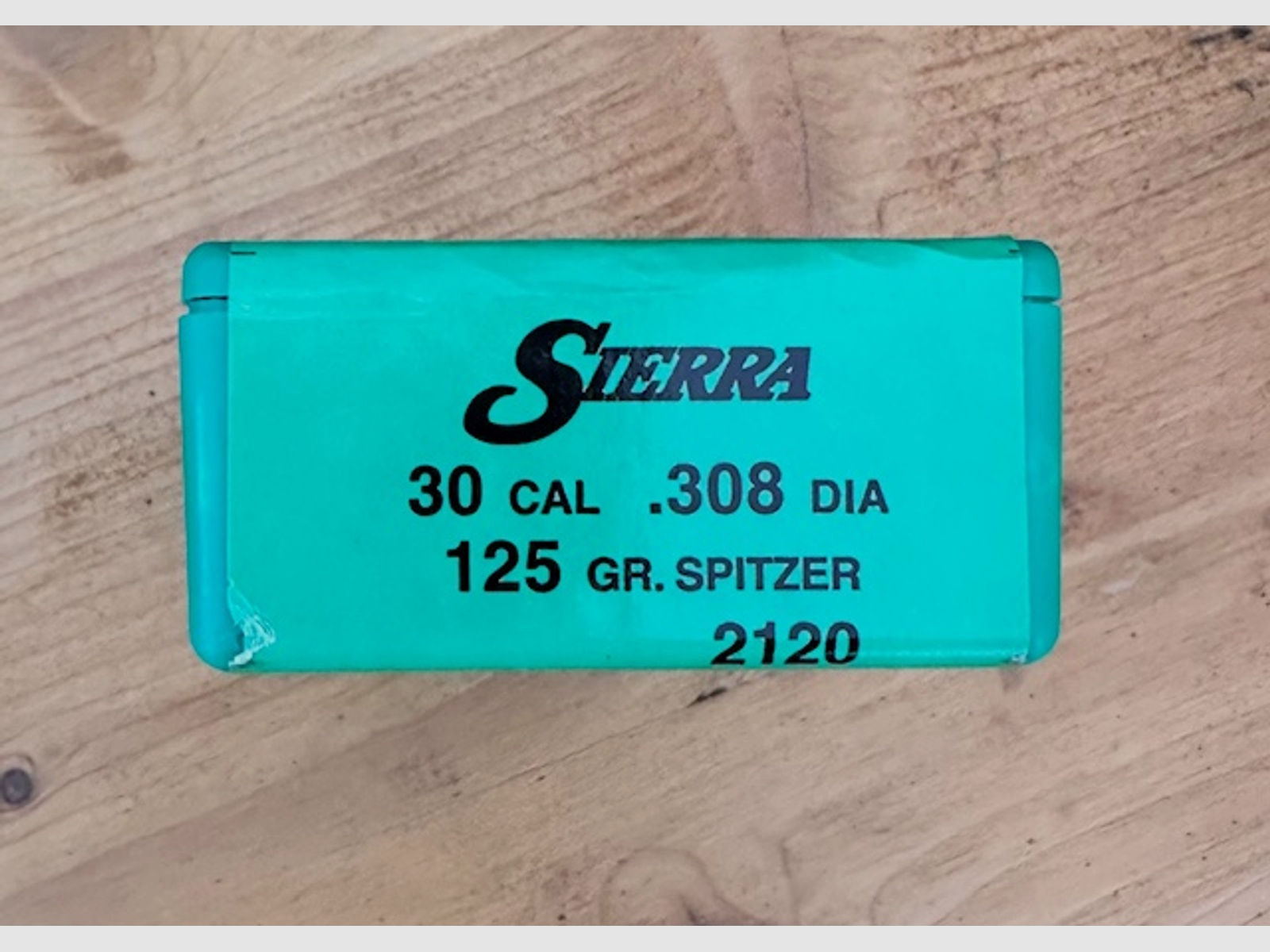 Sierra Geschosse 30cal. .308 125gr. Spitzer (100 St.)
