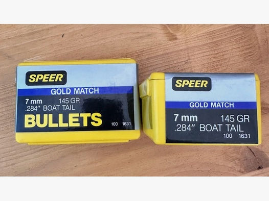 Speer Geschosse Gold Match 7mm 1456 gr. .284 Boat Tail (150 St.)