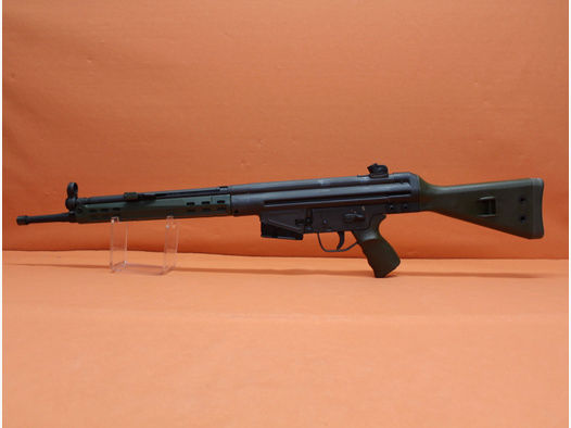 Ha.Büchse .308Win FMP SAR97 System H&K HK41/G3, 45cm Lauf/ phosphatiert Gebraucht-/ Sammlerwaffe