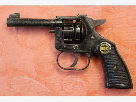 RG77 alte Art. Revolver 6mm Knall. Sammlerstück aus 1969. PTB 29-69